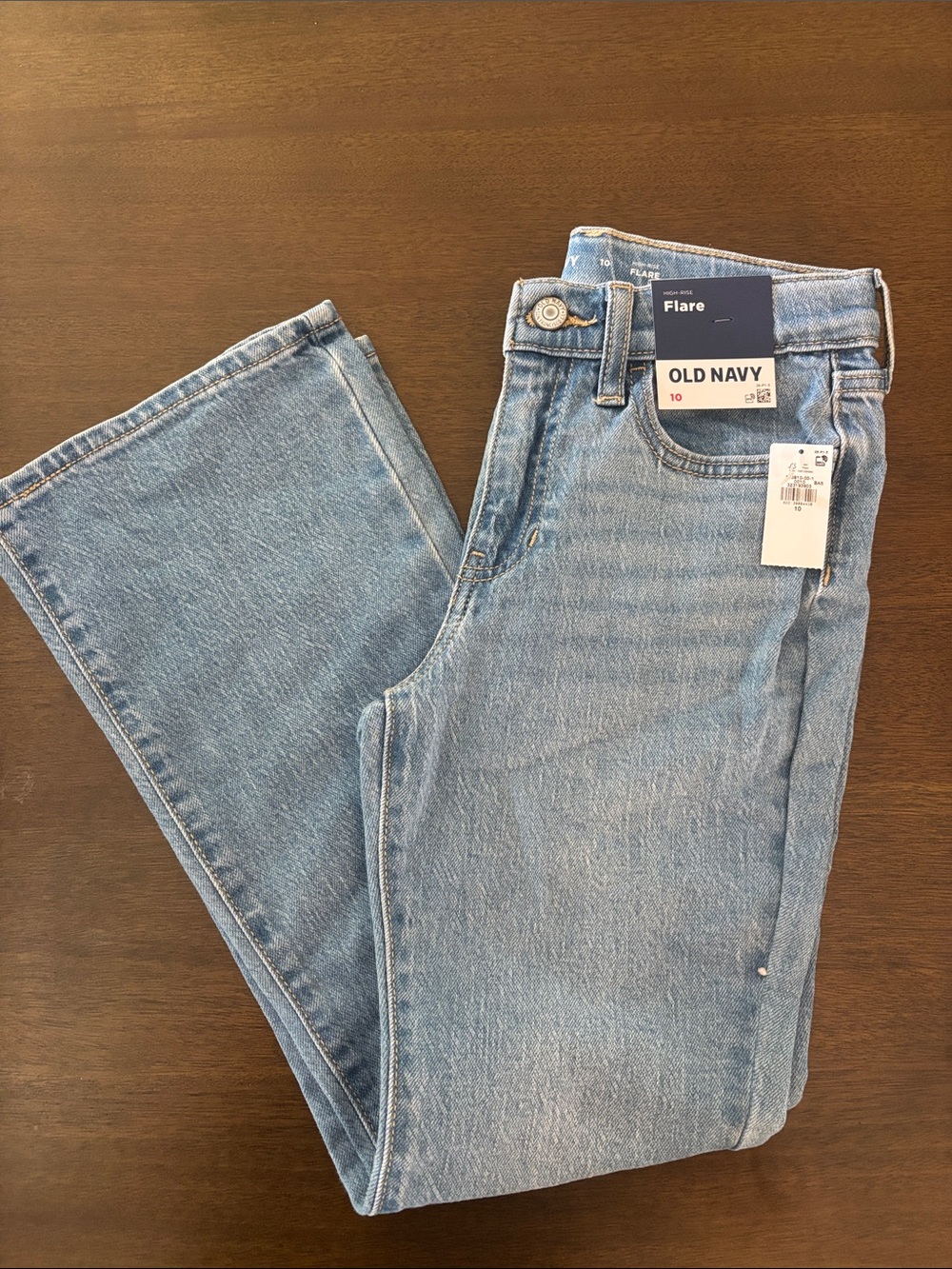 Old Navy Light Blue Flare Jeans